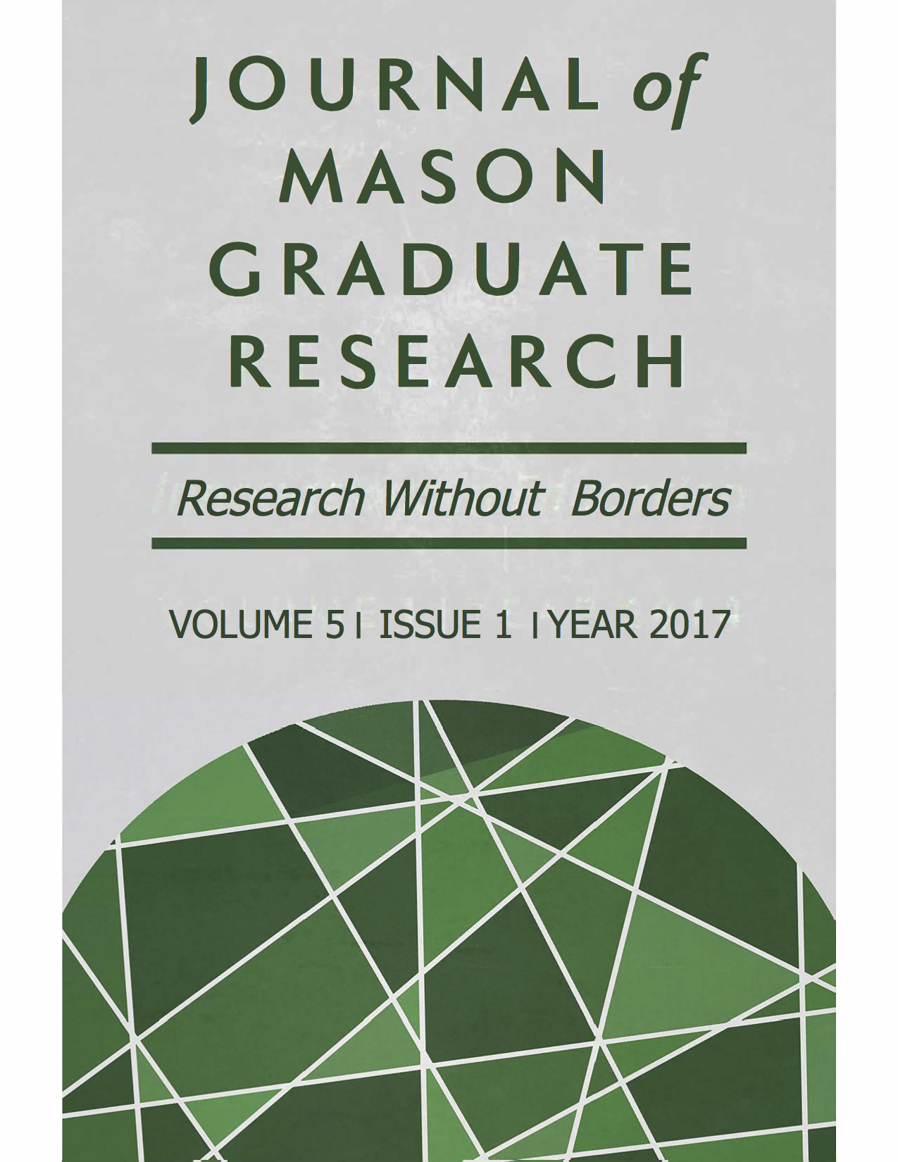 Volume 5 &bull; Issue 1 &bull; 2017 &bull; Research Without Borders